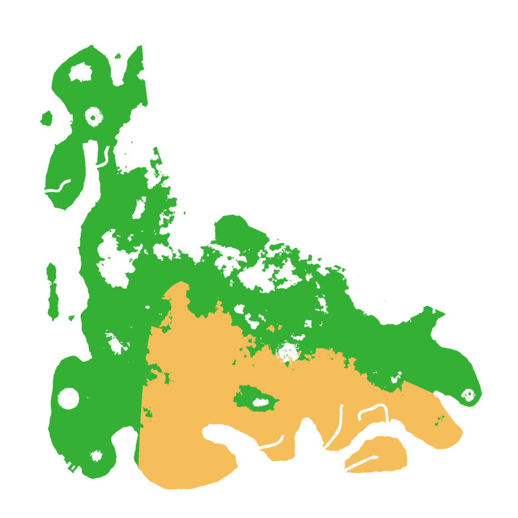 Biome Rust Map: Procedural Map, Size: 4300, Seed: 92