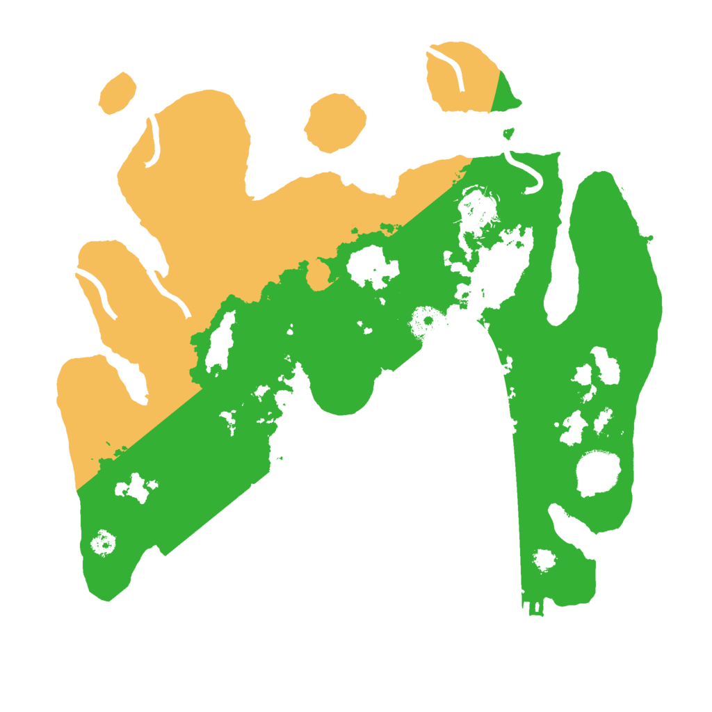 Biome Rust Map: Procedural Map, Size: 3000, Seed: 1573666061