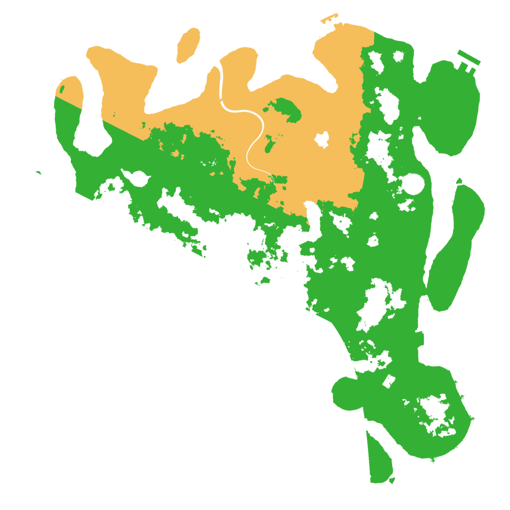 Biome Rust Map: Procedural Map, Size: 4200, Seed: 4946