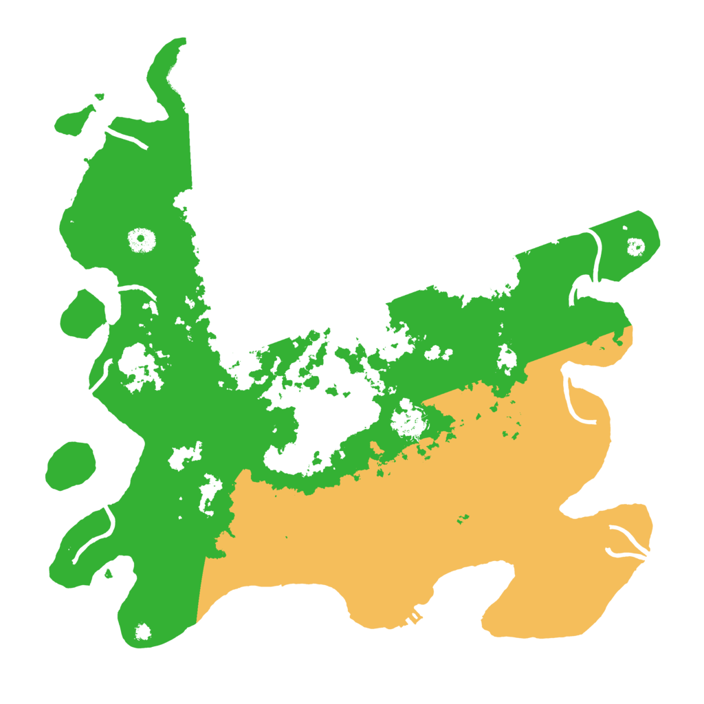 Biome Rust Map: Procedural Map, Size: 4000, Seed: 380449