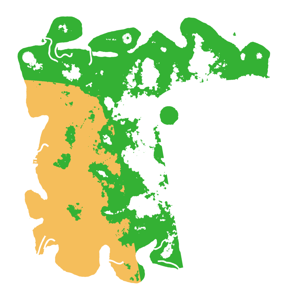 Biome Rust Map: Procedural Map, Size: 4500, Seed: 1636574651