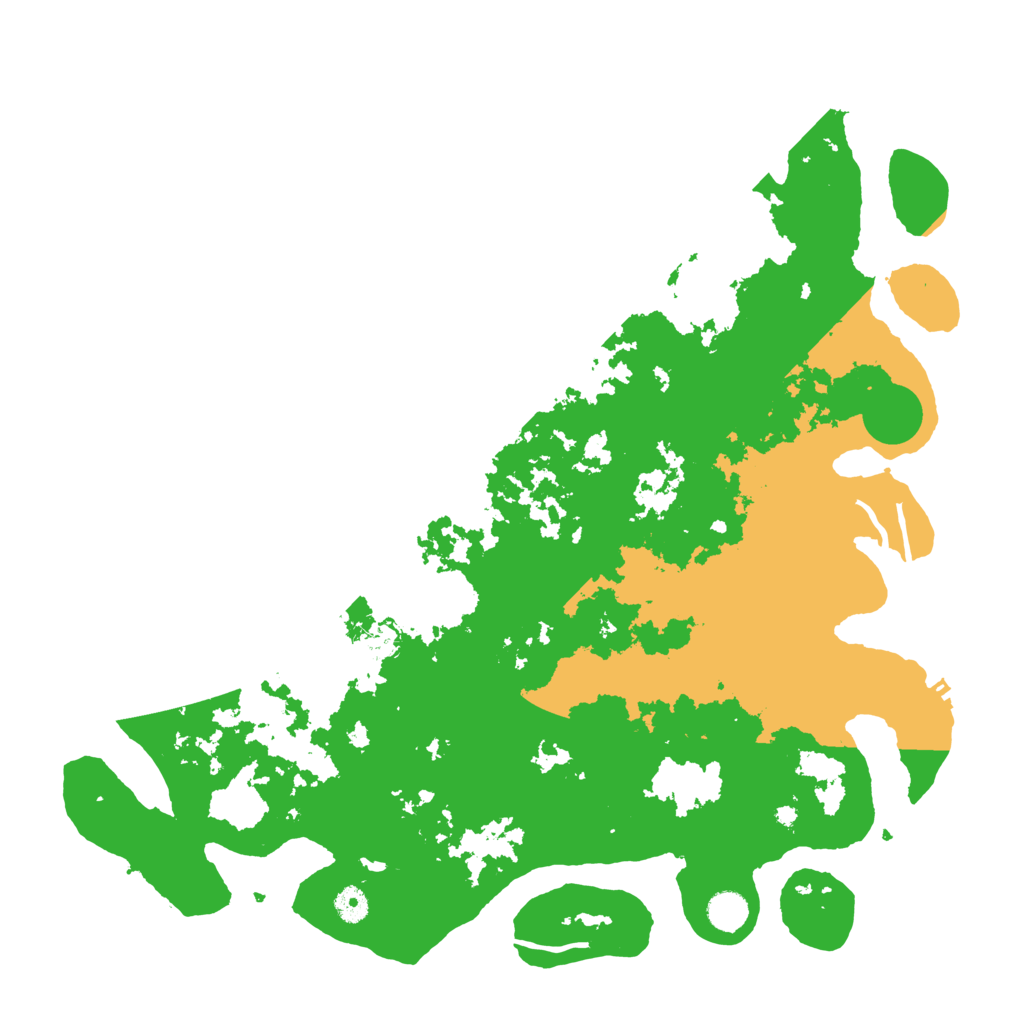 Biome Rust Map: Procedural Map, Size: 4500, Seed: 2837904