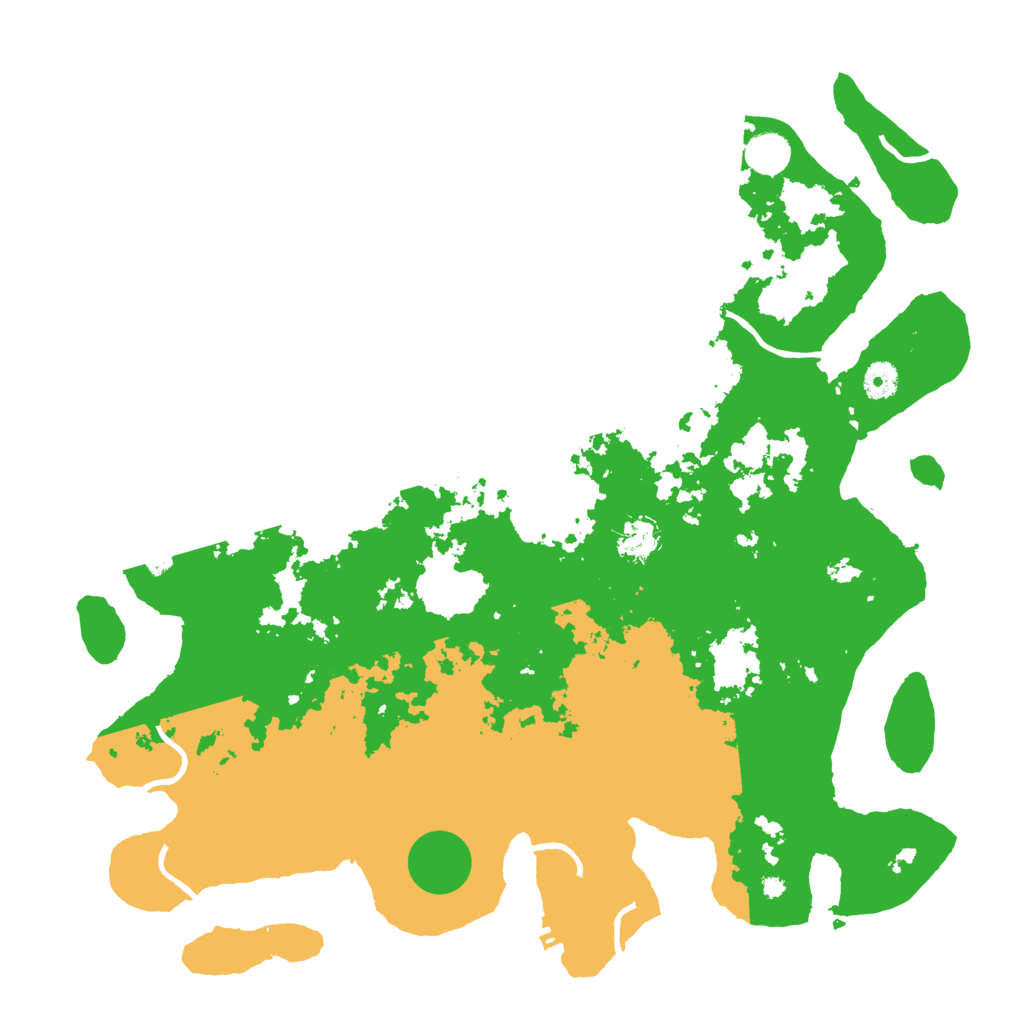 Biome Rust Map: Procedural Map, Size: 4250, Seed: 829994657