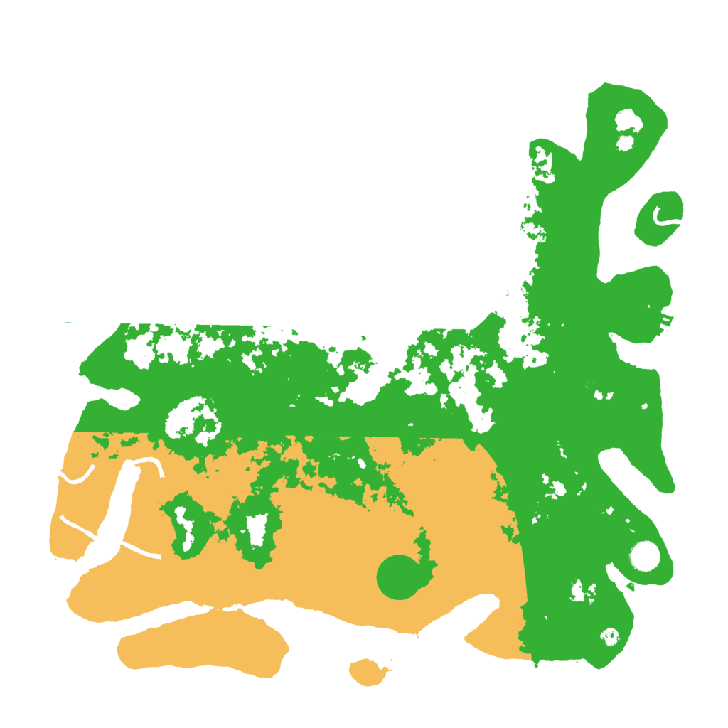 Biome Rust Map: Procedural Map, Size: 4250, Seed: 25709