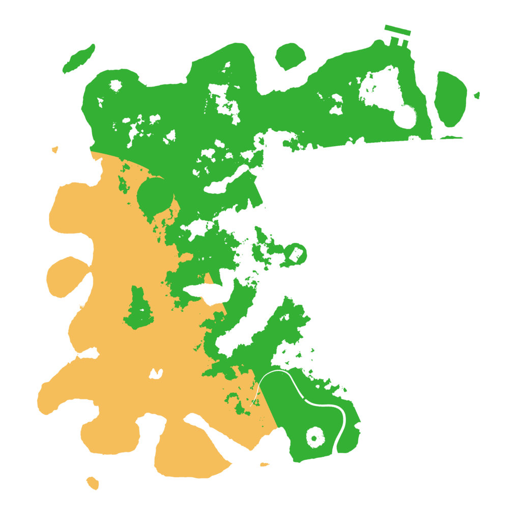 Biome Rust Map: Procedural Map, Size: 4000, Seed: 438351426
