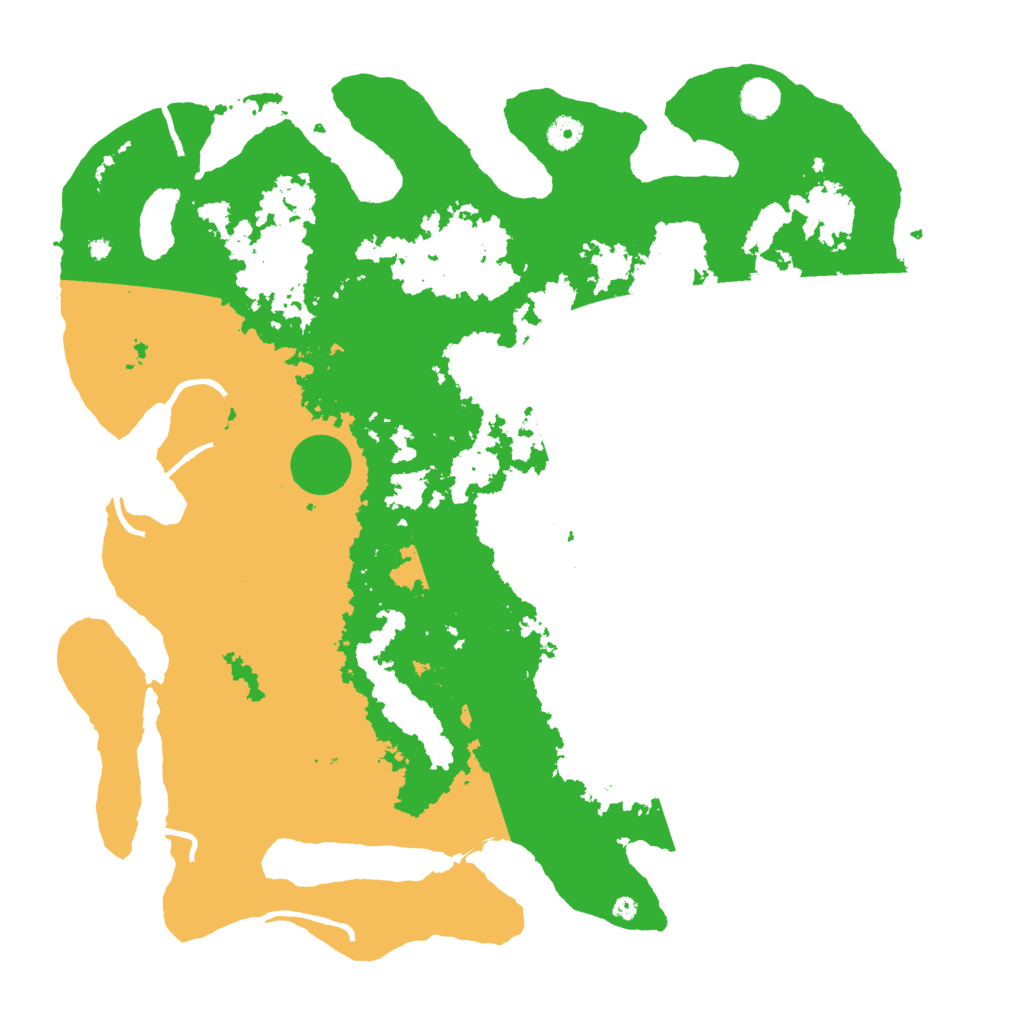 Biome Rust Map: Procedural Map, Size: 4500, Seed: 8270