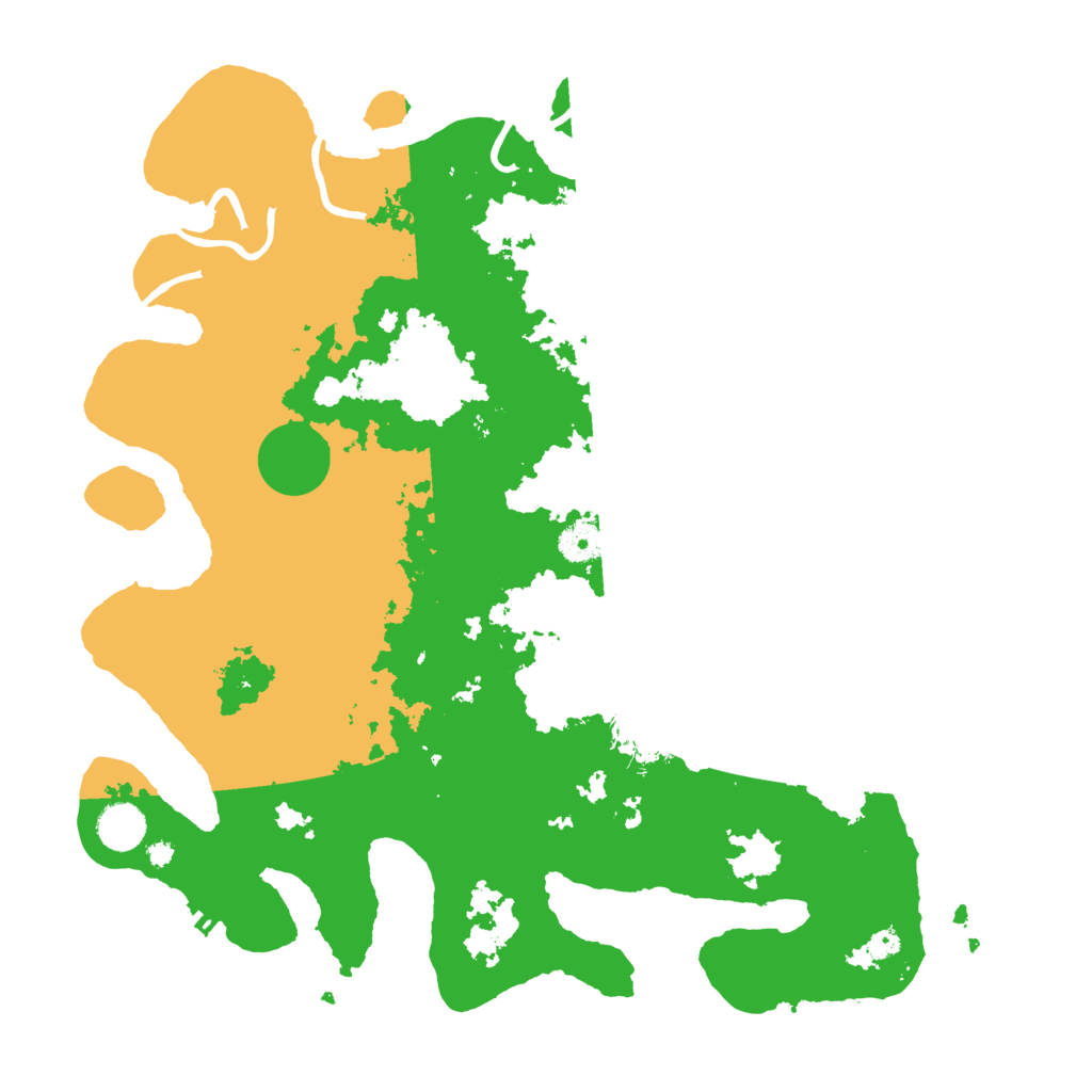 Biome Rust Map: Procedural Map, Size: 4000, Seed: 58601336