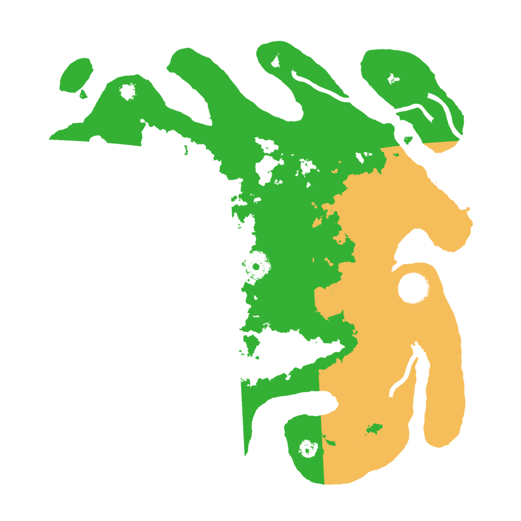 Biome Rust Map: Procedural Map, Size: 3000, Seed: 977085559