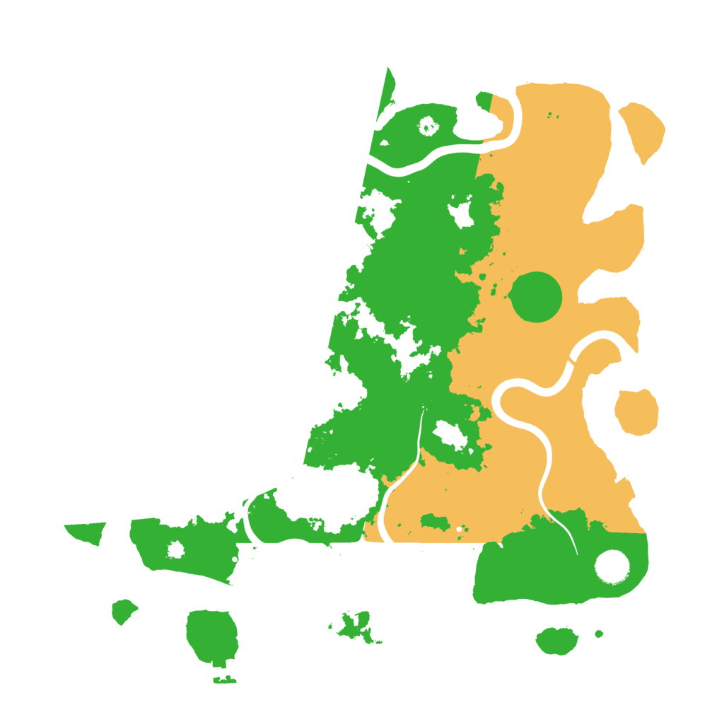 Biome Rust Map: Procedural Map, Size: 3750, Seed: 713364004