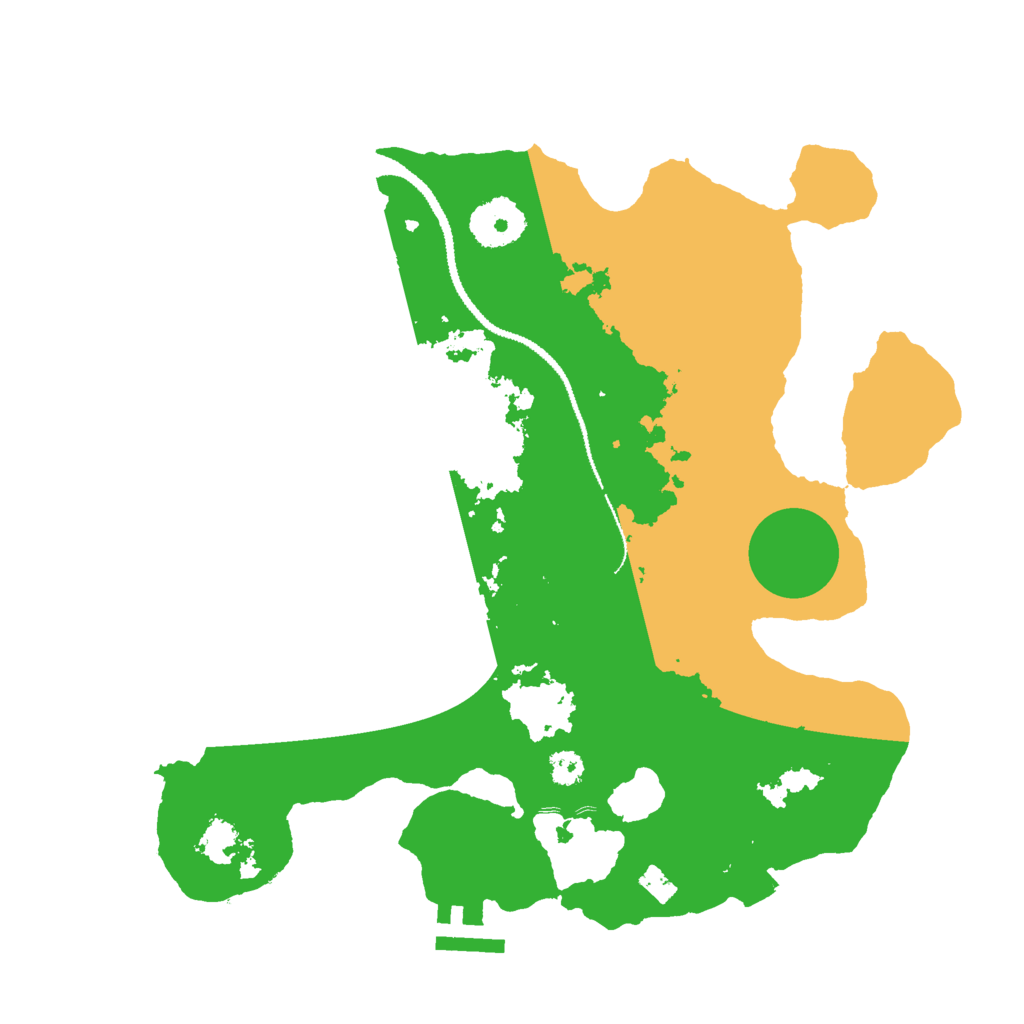 Biome Rust Map: Procedural Map, Size: 3000, Seed: 311271144