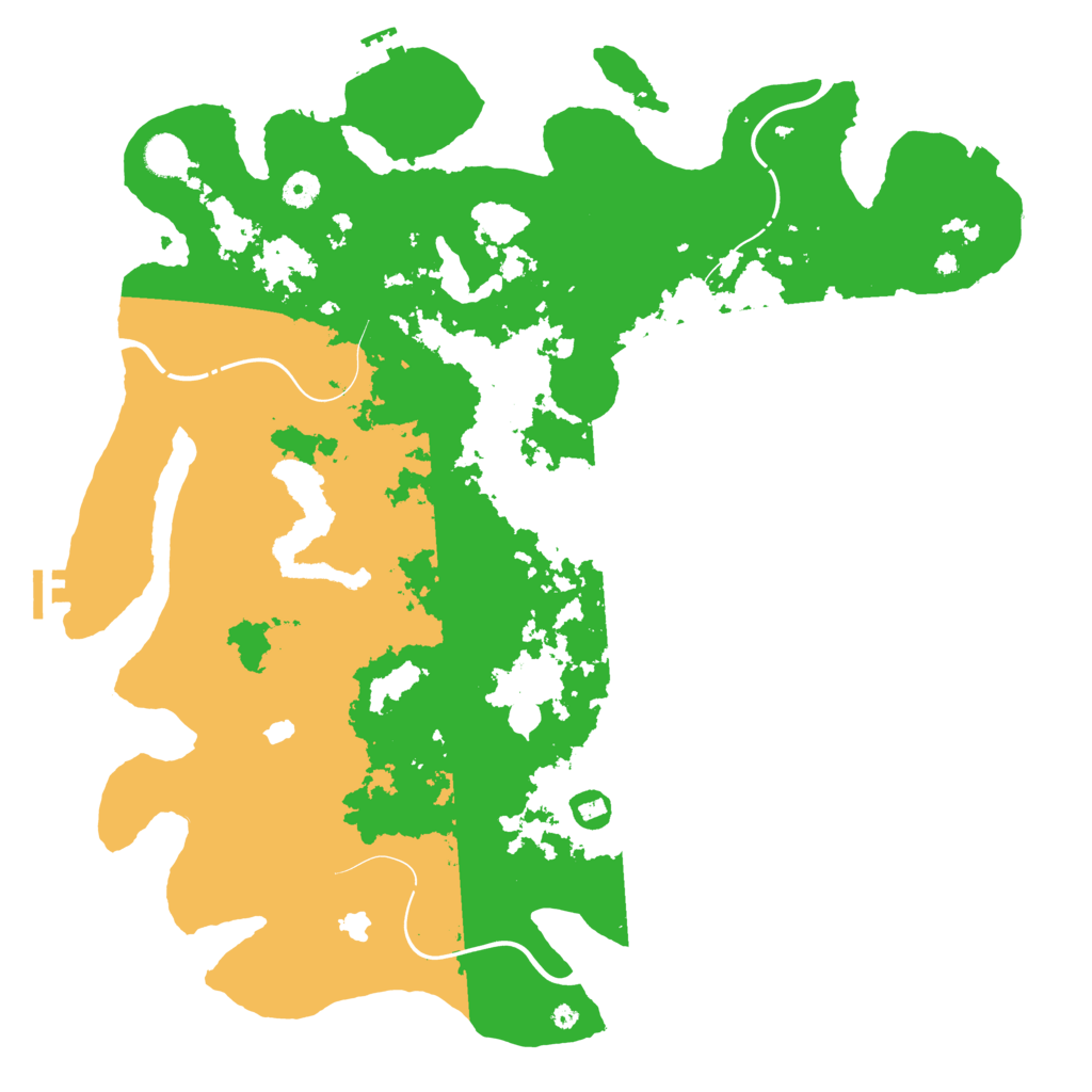 Biome Rust Map: Procedural Map, Size: 4500, Seed: 1396784104