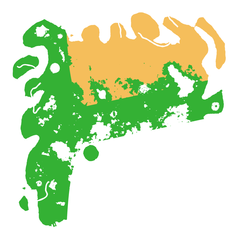 Biome Rust Map: Procedural Map, Size: 4500, Seed: 1208971650