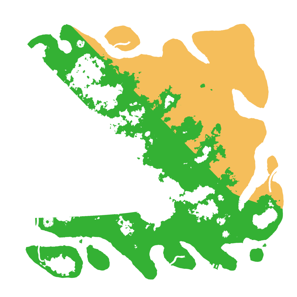 Biome Rust Map: Procedural Map, Size: 4000, Seed: 1576525827