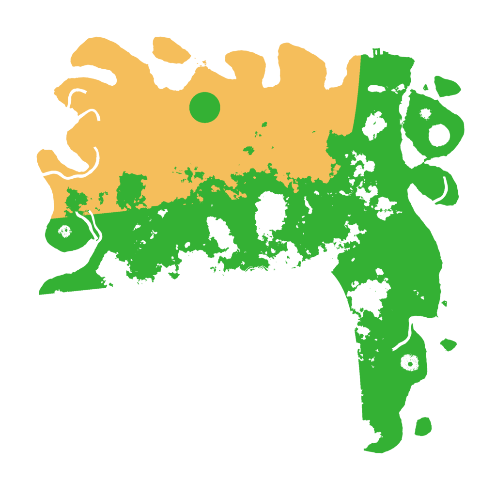 Biome Rust Map: Procedural Map, Size: 4250, Seed: 340911100