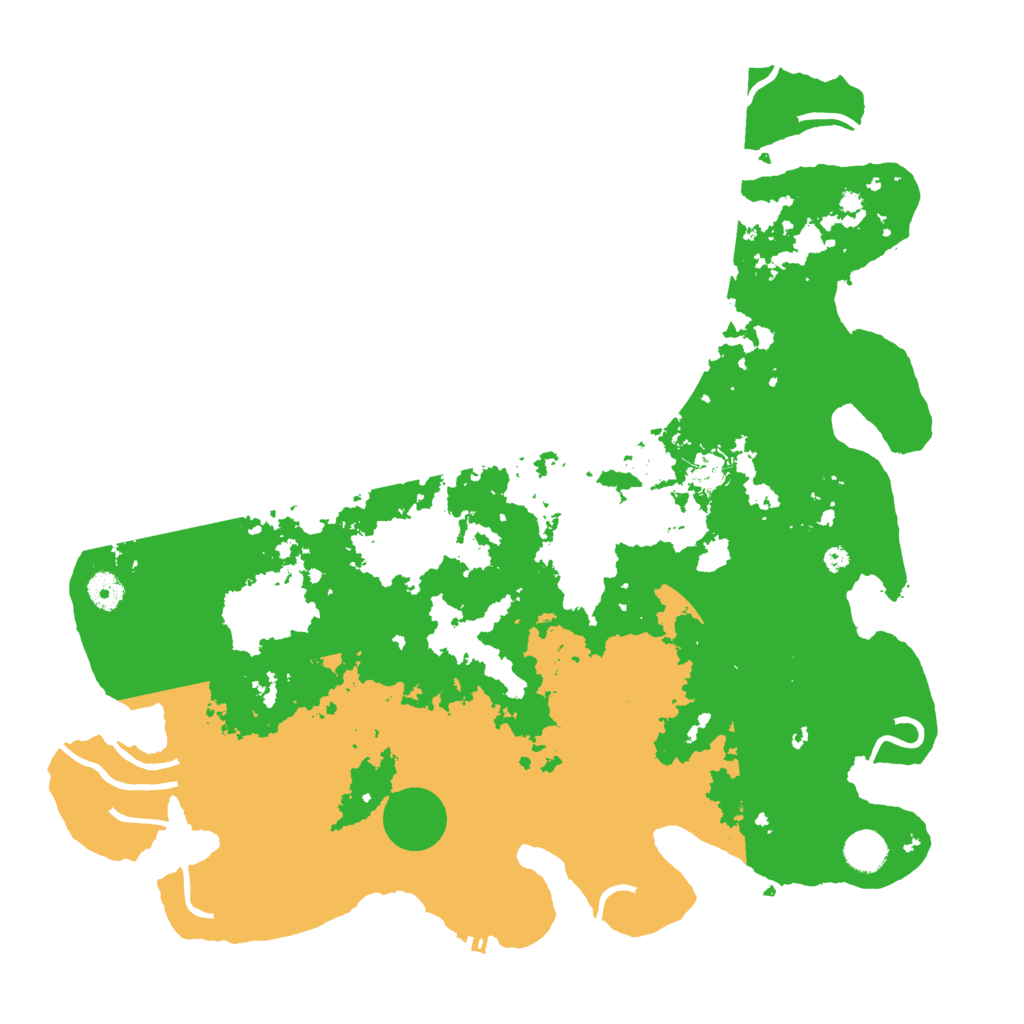 Biome Rust Map: Procedural Map, Size: 4250, Seed: 1386378963