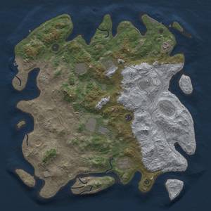 Thumbnail Rust Map: Procedural Map, Size: 4250, Seed: 173270599, 19 Monuments