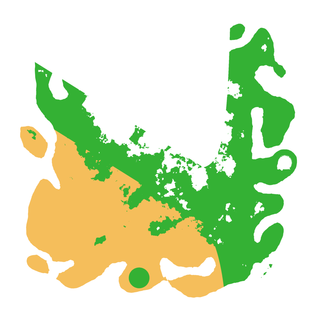 Biome Rust Map: Barren, Size: 4000, Seed: 1424070746