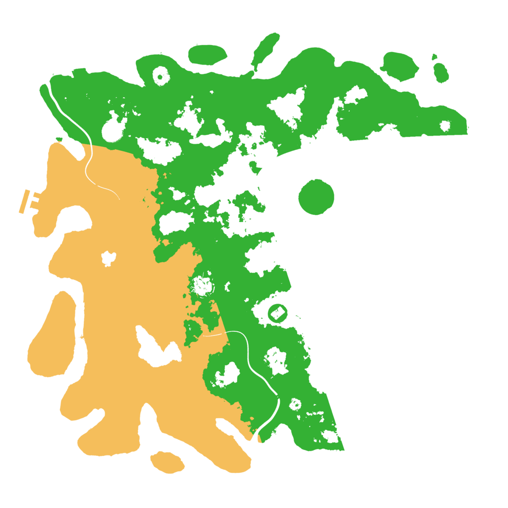 Biome Rust Map: Procedural Map, Size: 4250, Seed: 1328582321