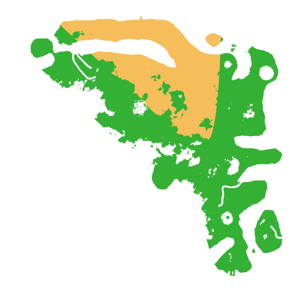 Biome Rust Map: Procedural Map, Size: 3750, Seed: 54378448