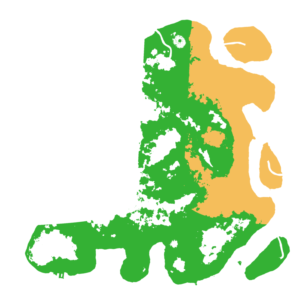 Biome Rust Map: Procedural Map, Size: 3750, Seed: 993566967