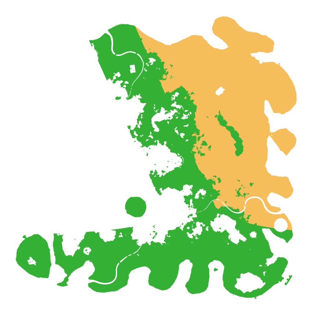 Biome Rust Map: Procedural Map, Size: 4250, Seed: 7739