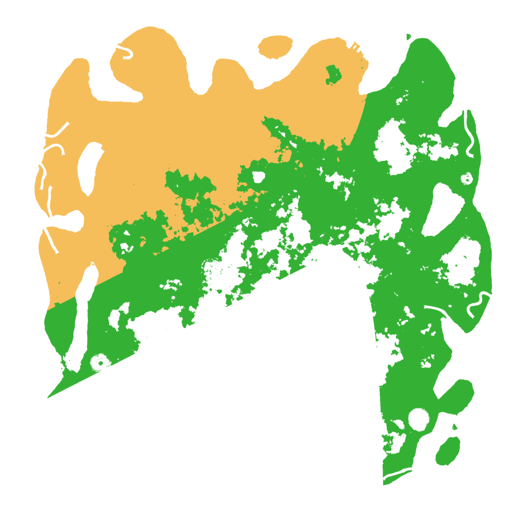 Biome Rust Map: Procedural Map, Size: 4500, Seed: 615050876