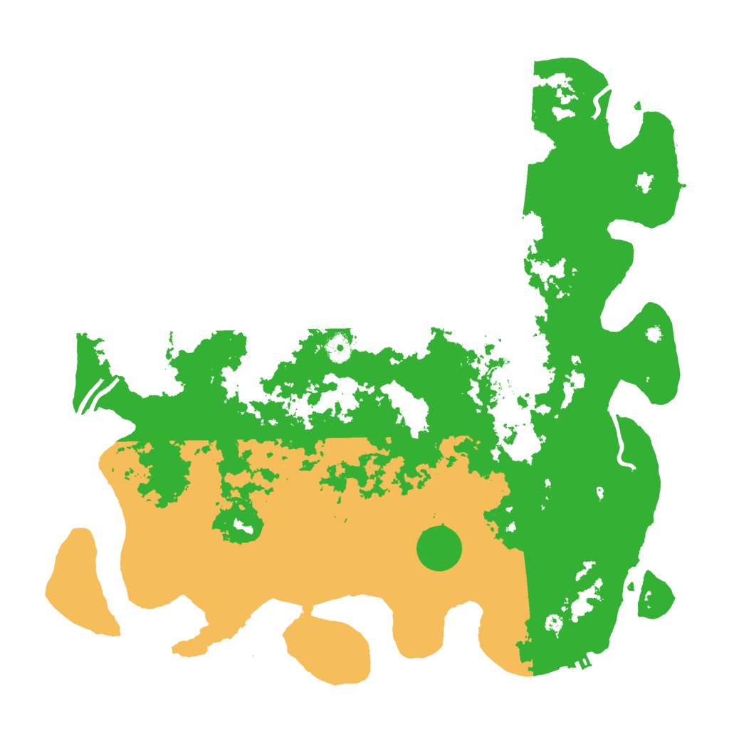 Biome Rust Map: Procedural Map, Size: 4250, Seed: 738294765