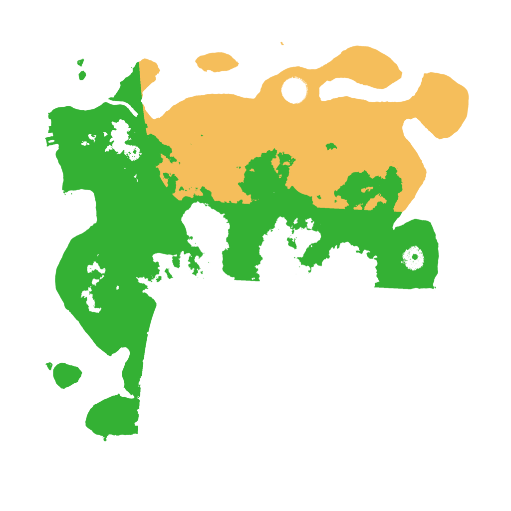 Biome Rust Map: Procedural Map, Size: 3500, Seed: 20220818