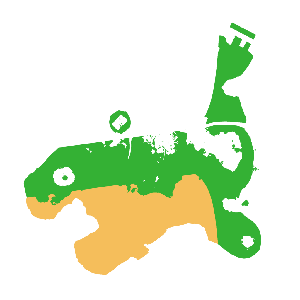 Biome Rust Map: Procedural Map, Size: 2250, Seed: 4317854