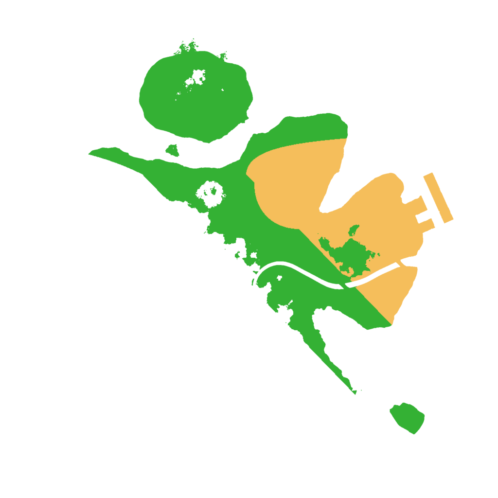 Biome Rust Map: Procedural Map, Size: 1950, Seed: 1963307686