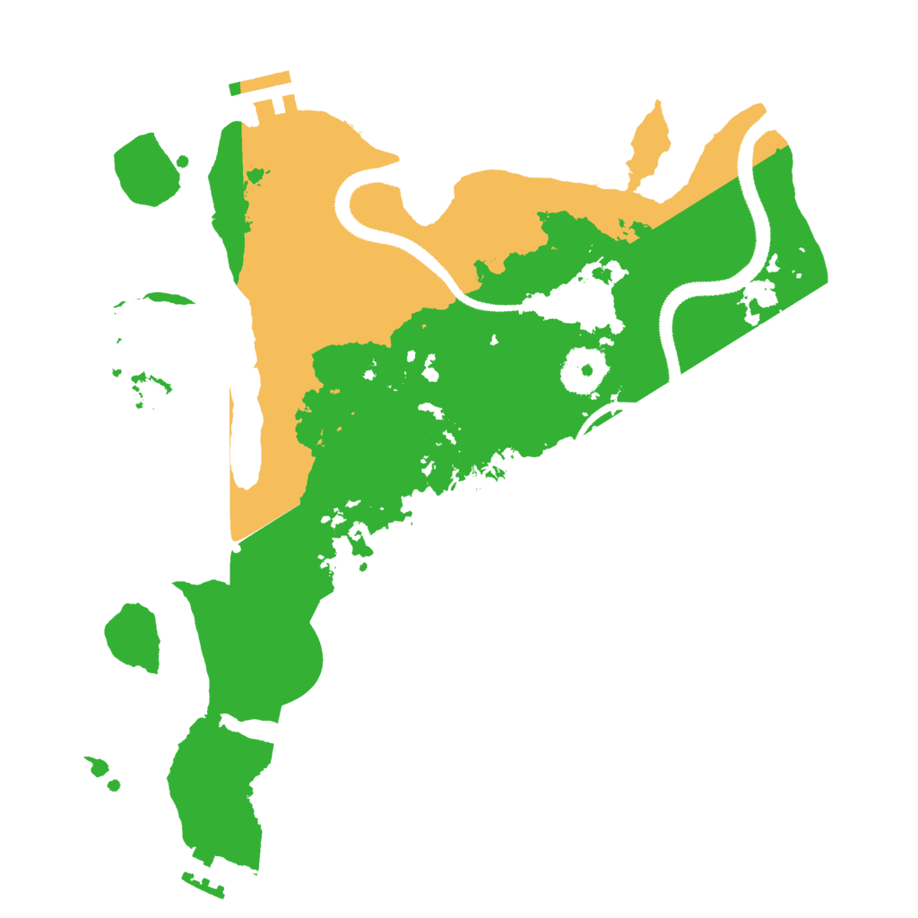 Biome Rust Map: Procedural Map, Size: 3000, Seed: 656119