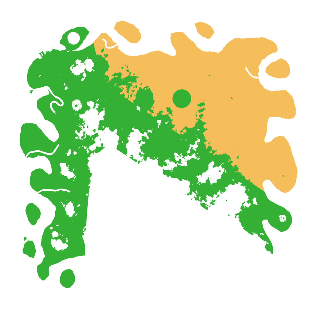 Biome Rust Map: Procedural Map, Size: 4500, Seed: 60221915