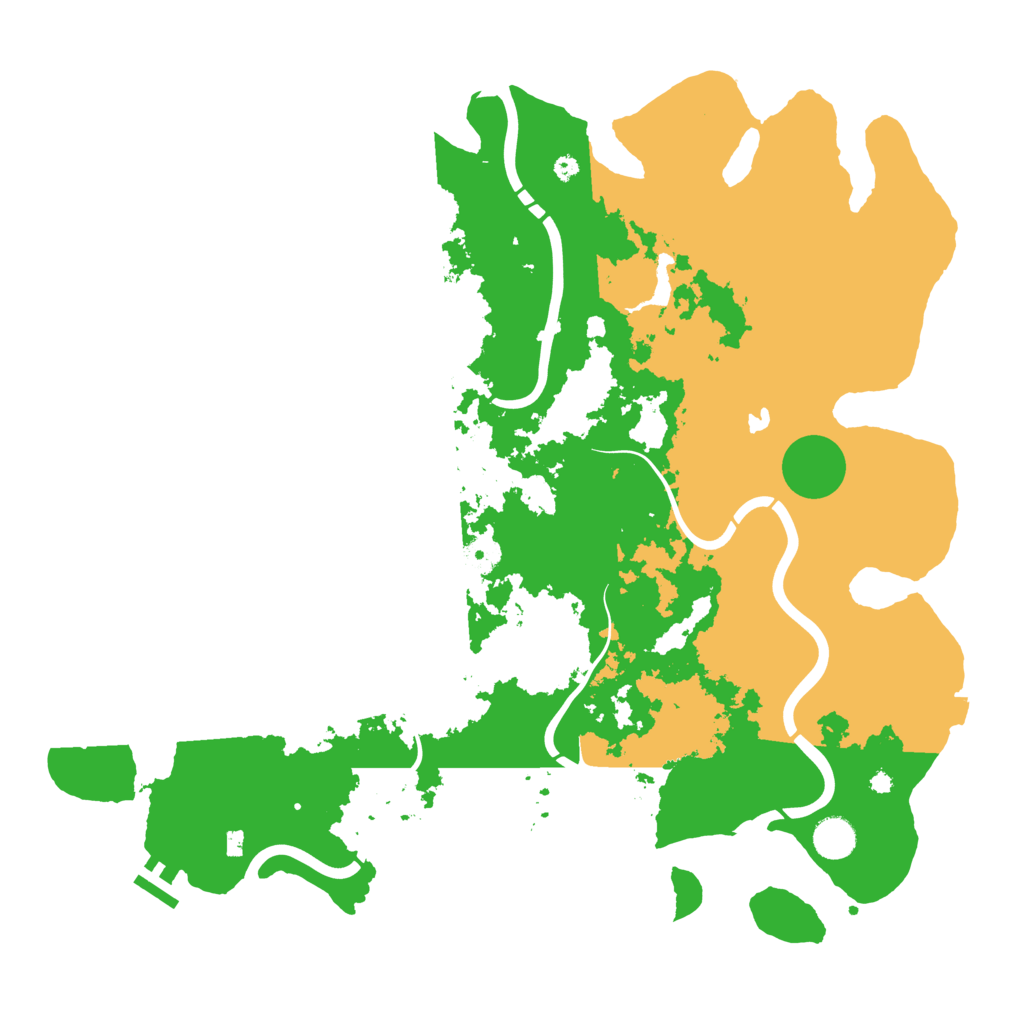 Biome Rust Map: Procedural Map, Size: 4250, Seed: 5452312