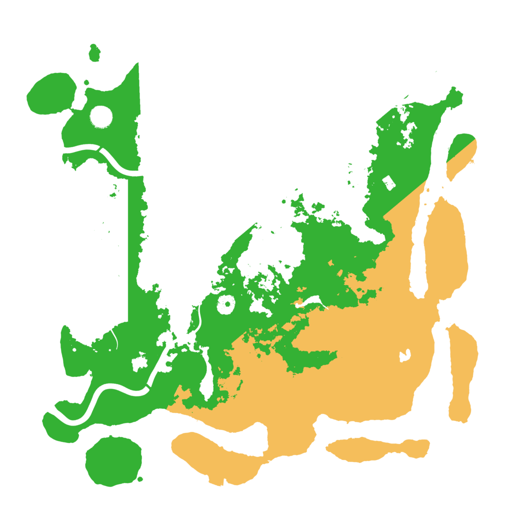 Biome Rust Map: Procedural Map, Size: 4000, Seed: 642219257