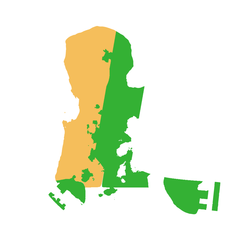 Biome Rust Map: Procedural Map, Size: 1750, Seed: 1753