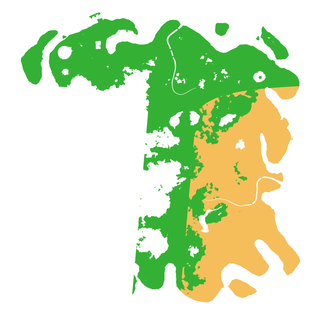 Biome Rust Map: Procedural Map, Size: 4250, Seed: 358722600