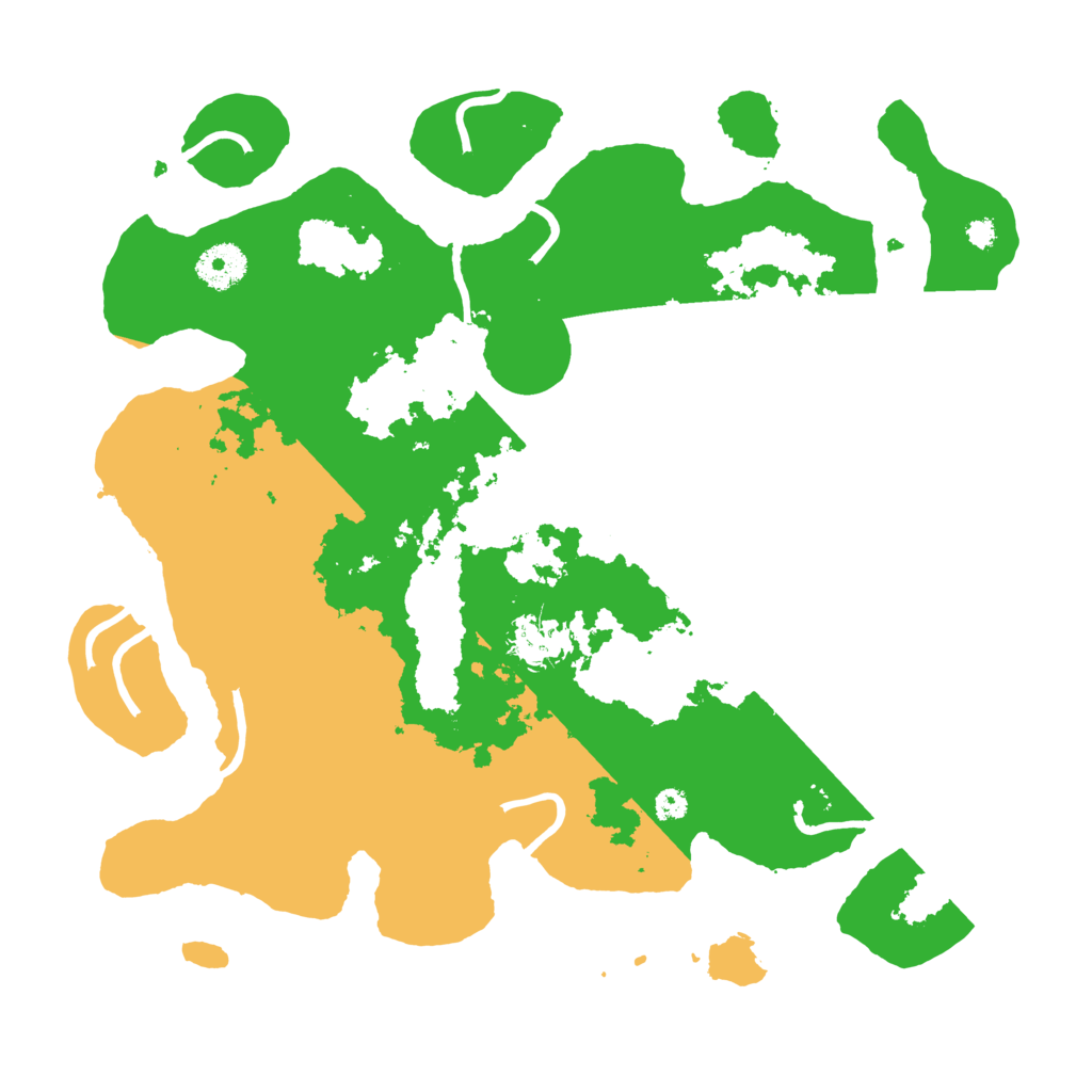 Biome Rust Map: Procedural Map, Size: 3500, Seed: 741471315