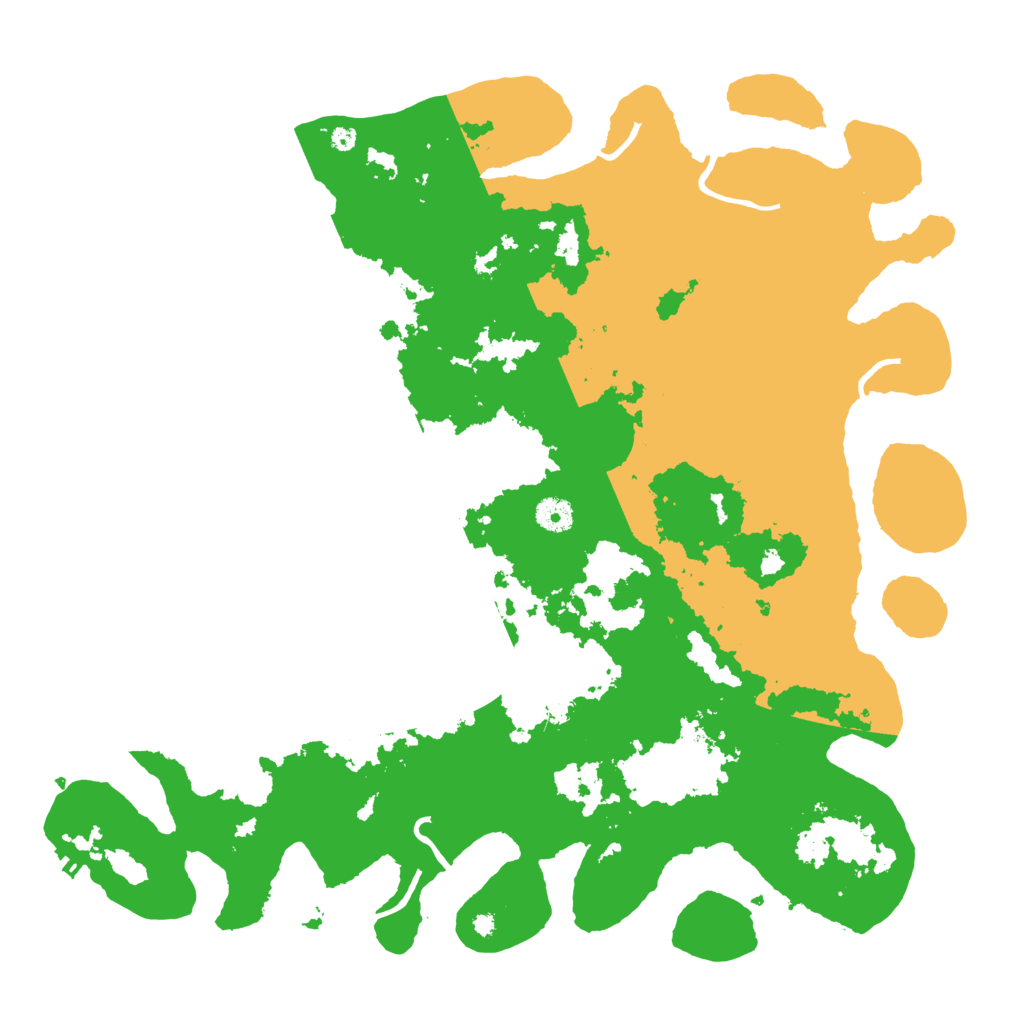 Biome Rust Map: Procedural Map, Size: 4250, Seed: 197675933