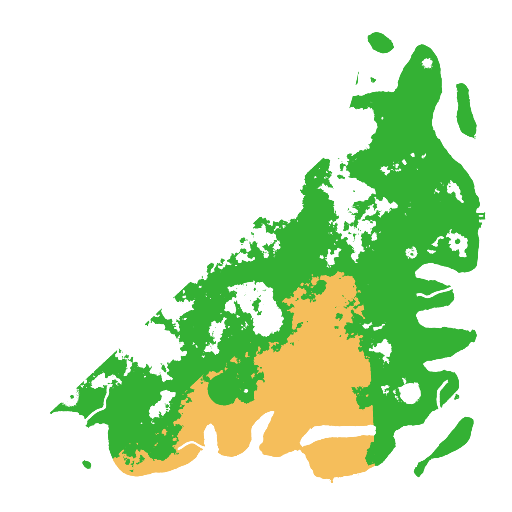 Biome Rust Map: Procedural Map, Size: 4500, Seed: 649392890