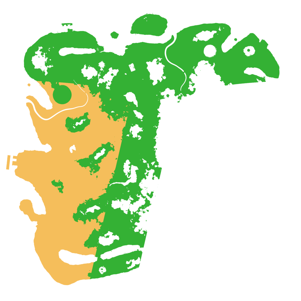 Biome Rust Map: Procedural Map, Size: 4250, Seed: 1405964232