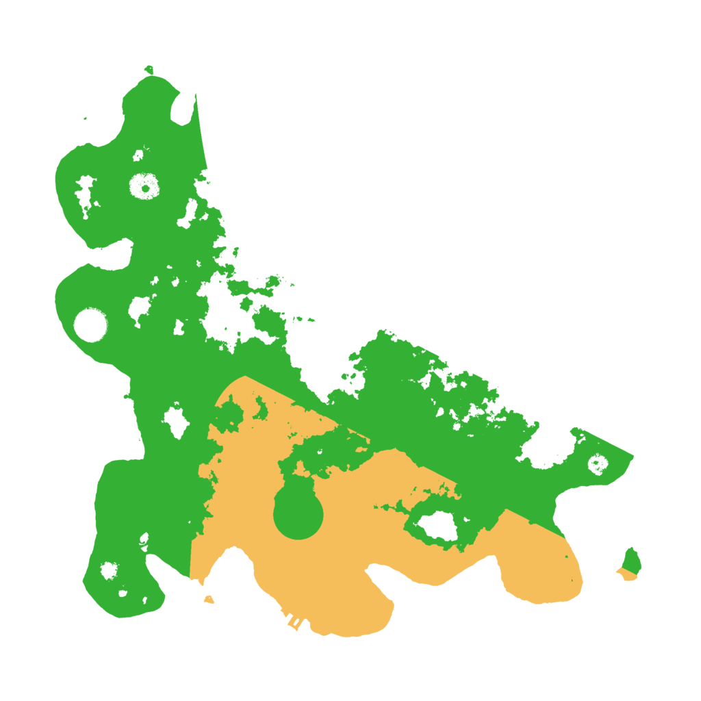 Biome Rust Map: Procedural Map, Size: 3700, Seed: 69706455
