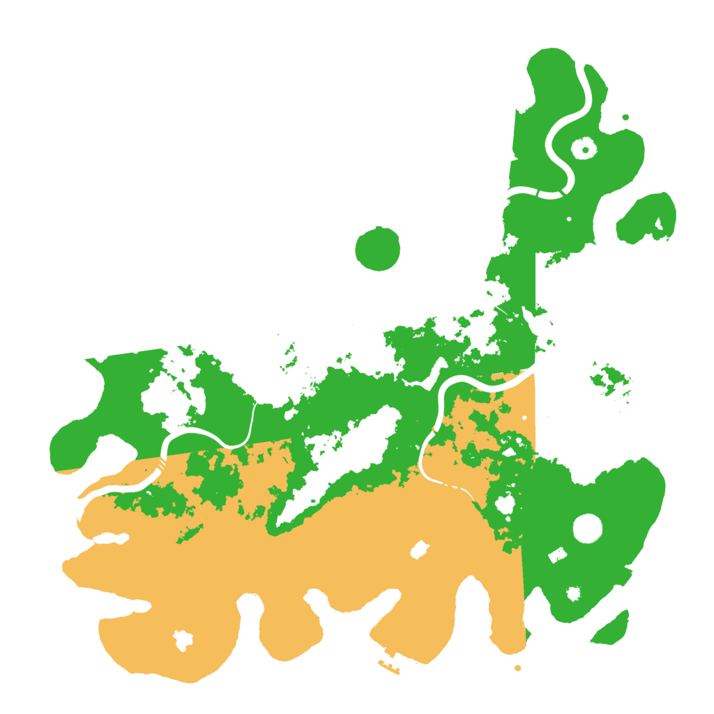 Biome Rust Map: Procedural Map, Size: 4500, Seed: 123819068
