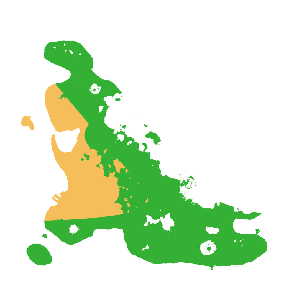 Biome Rust Map: Procedural Map, Size: 3000, Seed: 1214950593