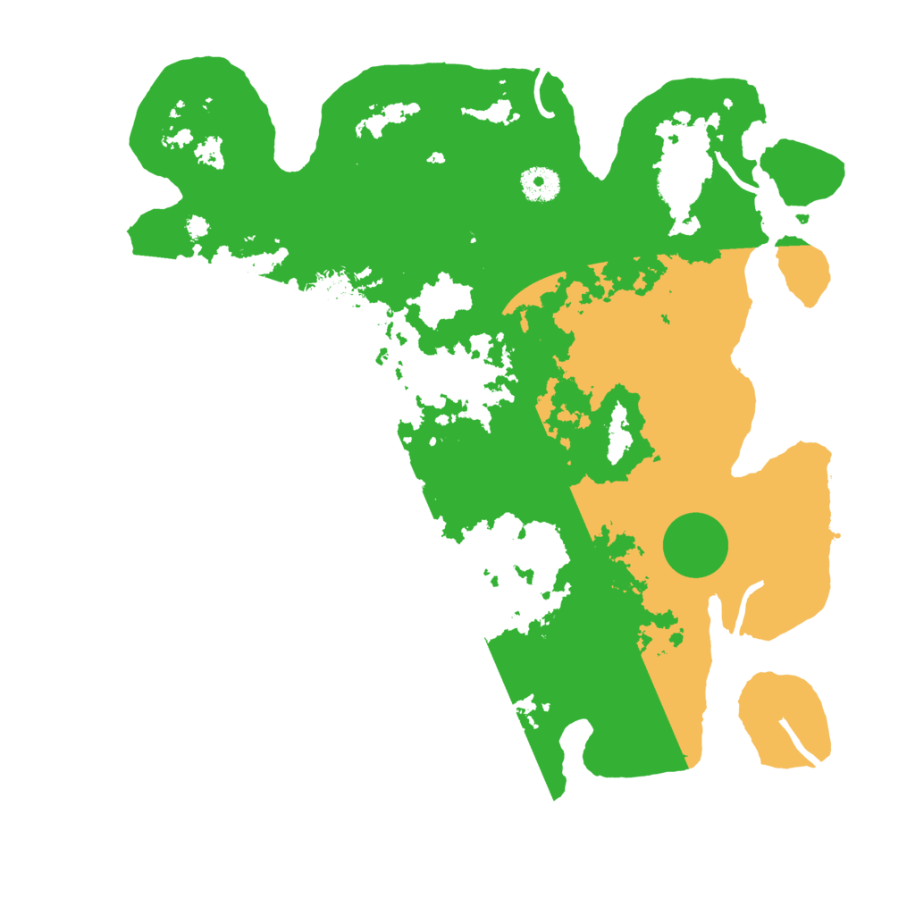 Biome Rust Map: Procedural Map, Size: 3700, Seed: 1970301966