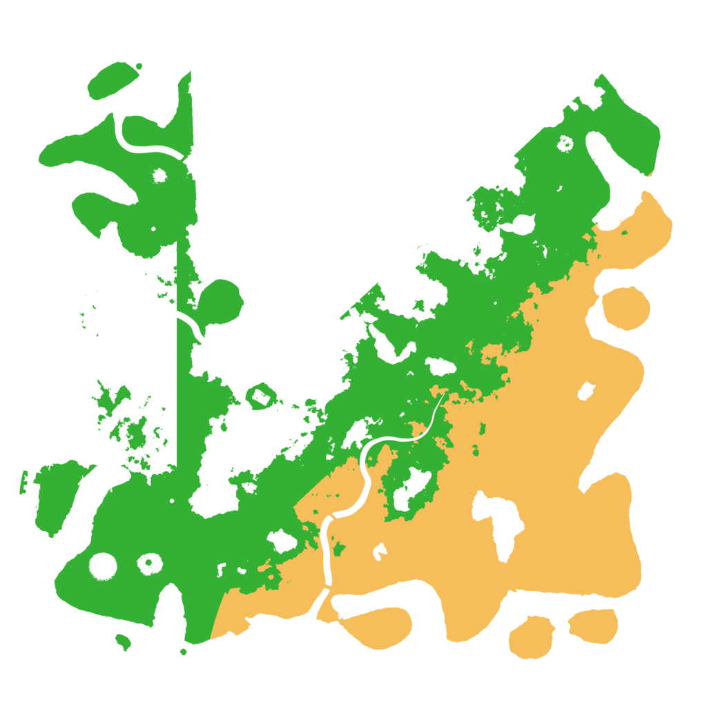 Biome Rust Map: Procedural Map, Size: 4500, Seed: 825757893
