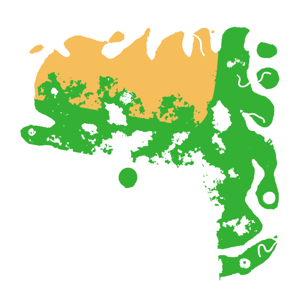 Biome Rust Map: Procedural Map, Size: 4250, Seed: 1392