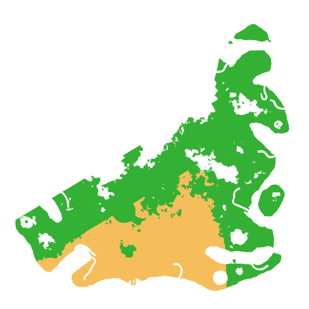 Biome Rust Map: Procedural Map, Size: 3850, Seed: 1663780089