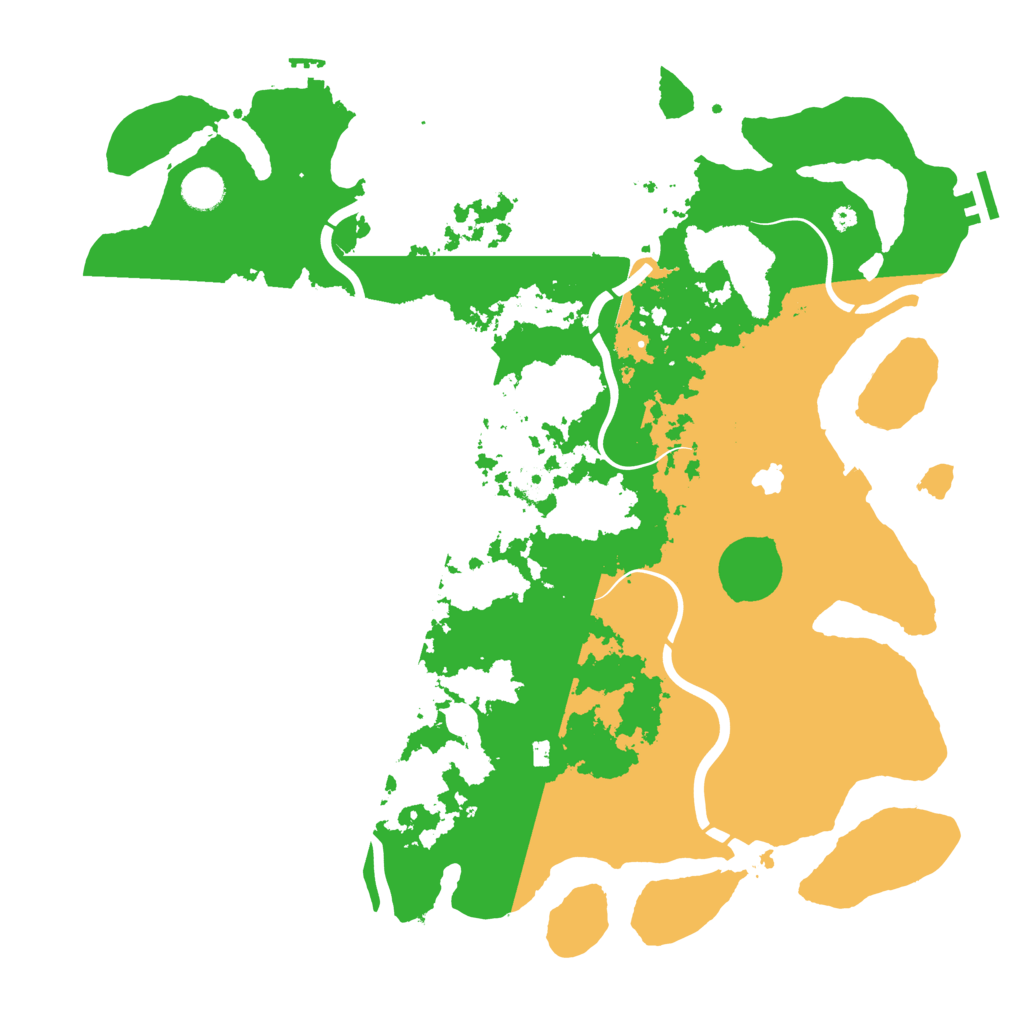 Biome Rust Map: Procedural Map, Size: 4250, Seed: 1231787241