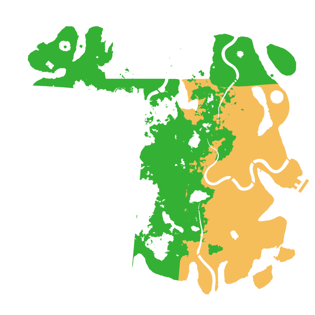Biome Rust Map: Procedural Map, Size: 4250, Seed: 1678028480