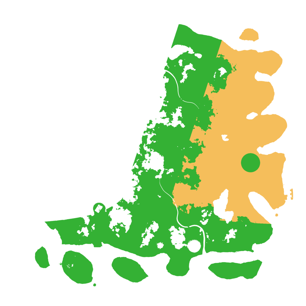 Biome Rust Map: Procedural Map, Size: 4250, Seed: 1151866265